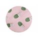 Beliani Pelos curtos ELDIVAN 120x120 Rosa