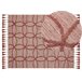 Beliani Pelos curtos KIRSEHIR 140x200 Vermelho