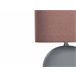 Beliani Candeeiro de mesa AREOSO Cinza