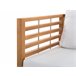Beliani Conjunto lounge Madeira de acácia BERMUDA Branco/ Bege