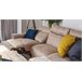 Chaise longue relax eléctrico MOON Cinza
