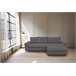 Chaise longue com cama FOCUS Cinza Escuro