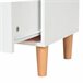 Prateleira de livro infantil P2 class MDF, pine wood HOMCOM Branco