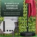 Base Chapéu de Sol HDPE, Metal Outsunny 60x60 Preto