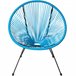 2 cadeiras de jardim Santana com mesa Azul