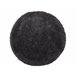 Beliani Shaggy (pelos longos) CIDE 140x140 Preto