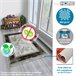 80 x 150 cm de tapete 150x80 Bege