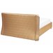 Beliani Cama Piel PARIS 215x228 Dourado
