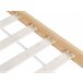Beliani Cama com estrado Pinho TOSSE 98x200 Branco