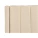 Beliani Cama com estrado Bouclé VILLETTE 205x222 Bege