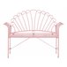 Beliani Conjunto bistrô CAVINIA Rosa