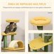 Árvore Arranhador para Gatos Amarelo