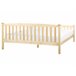 Beliani Cama com estrado Pinho GIVERNY 189x208 Branco
