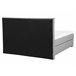 Beliani Cama continental Poliéster DUCHESS 171x211 Cinza Claro