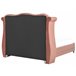 Beliani Cama Veludo AYETTE 205x215 Cinza