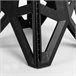 Aktive Taburete plegable camping extraresistente Preto