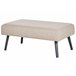 Beliani Conjunto lounge SORRIVOLI Bege