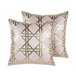 Beliani Almofada decorativa CASSIA 45x45 Rosa