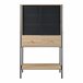 Aparador alto Tysnes com 2 portas Carvalho