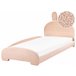 Beliani Cama Bouclé PERROS 98x210 Bege