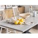 Beliani Mesa de jantar SPECTRA 80x140 Castanho Claro