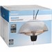 Aquecedor Well Home Patio pendurado modelo revestimento Cinza