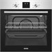 Forno elétrico SABA SB-BIDO-2023 multifunções 62 litros A Preto/ Inox