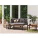 Beliani Conjunto lounge PIENZA Preto