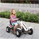 Kart a Pedais PP e Metal HOMCOM Branco