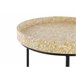 Beliani Conjunto de mesas TEXON 36x36 Preto