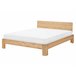 Beliani Cama com estrado Pinho ROYAN 167x207 Castanho