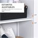 Armário de banheiro MDF kleankin, casa - casa de banho 40 Branco