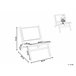 Beliani Silla de comedor MIDDLETOWN Natural