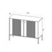 APARADOR ISEO 104 Bege