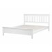 Beliani Cama com estrado Pinho MAYENNE 149x208 Branco