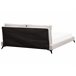 Beliani Cama com estrado Bombazine MELLE 195x240 Bege