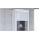Vitrine alta branco brilhante LIVING Branco Brillo