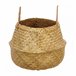 WELL HOME - Cesto dobrável de cana natural Castanho