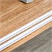 Aparador de Cozinha MDF, Metal HOMCOM 130 Castanho