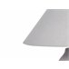Beliani Candeeiro de mesa GRALIWDO Cinza Claro