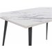 Beliani Mesa de refeições para 4 pessoas SANTIAGO 80x160 Branco