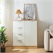 Aparador Varkaus com 4 gavetas + 1 porta MDF 80 Carvalho