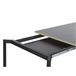 Beliani Mesa de jantar AVIS 90x140 Preto