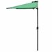 [casa.pro] Guarda-sol de meia tela com manivela 300x150 Verde