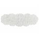 Beliani Decoração em pele de ovelha MAMUNGARI 60x180 Branco
