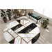 Tapete EMERALD exclusivo 1015 circulo - glamour 200x200 Preto