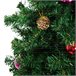 Árvore de Natal Artificial PVC e Metal HOMCOM, casa - natal Verde