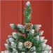 Árvore de Natal Artificial PVC HOMCOM, casa - natal Verde