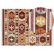 Beliani Kilim AYGAVAN 160x230 Multicor