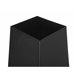 Beliani Fogareiro em madeira YATE Preto